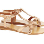 Sambag Mia Rose Gold Cracked Metallic Leather Sandals
$175.00
-15% off = $148.75